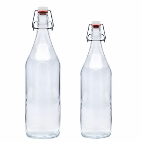 RETRO LISA Glass bottle, with swing top. 500 ml. . Direct print RETRO LISA Glass bottle, with swing top. 500 ml. . Direct print
