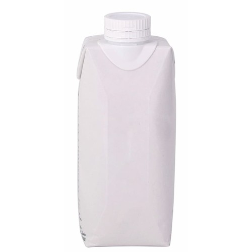 Custom carton water. White cap. Not customised. No printing