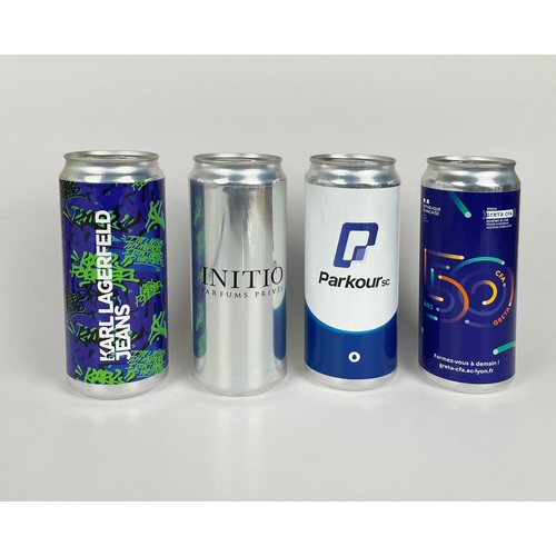 330 ml customized water can, with still water. Adhesive label. 330 ml customized water can, with still water. Adhesive label.