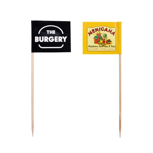 Personalized Burger picks in a 15cm stick.15 cm. Personalized Burger picks in a 15cm stick.15 cm.