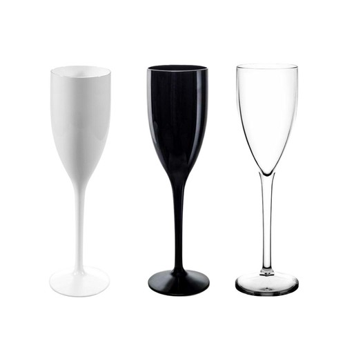 Rigid plastic champagne cup PC. Translucent colour. 1 colour Rigid plastic champagne cup PC. Translucent colour. 1 colour