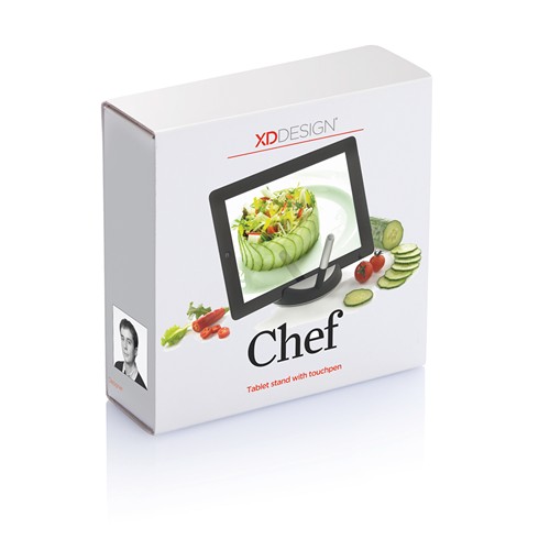 Support à tablette avec stylet Chef - 6