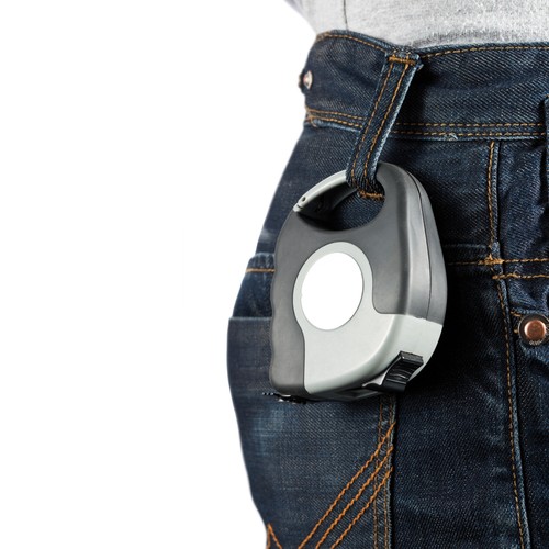 Flexómetro con mosquetón