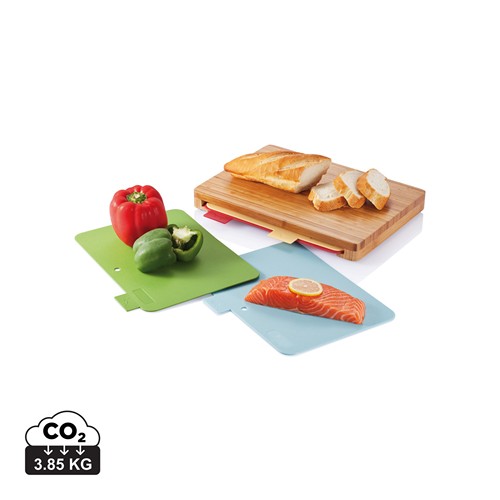 SET 4 TABLAS DE CORTAR HIGIÉNICAS
