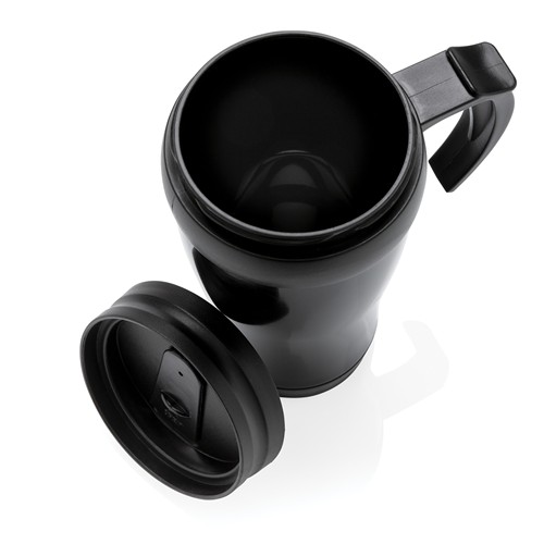 black Taza acero inoxidable