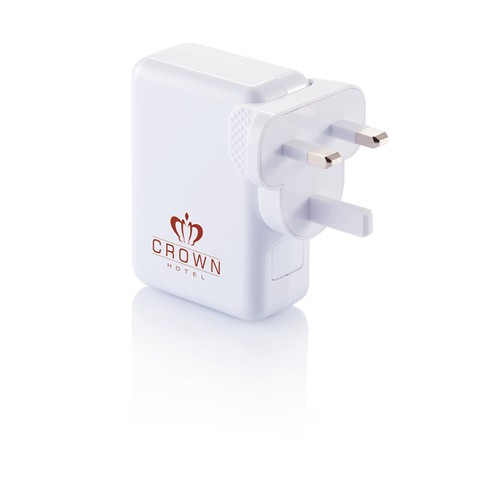 Adaptateur de voyage avec 4 ports USB - 8