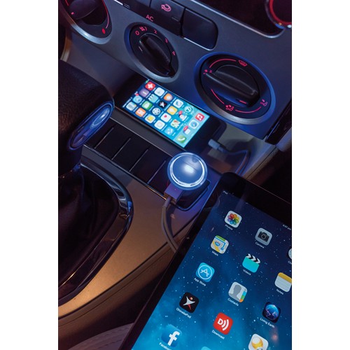 Double chargeur allume-cigare USB 2.1A - 10