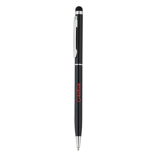 Stylo-stylet fin en métal thumbnail 4