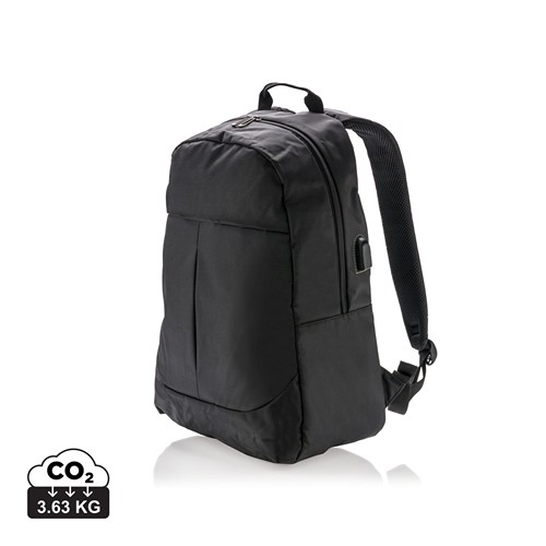 Sac à dos pour ordinateur avec prise USB - 1