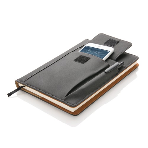 Carnet de notes avec pochette pour téléphone thumbnail 6