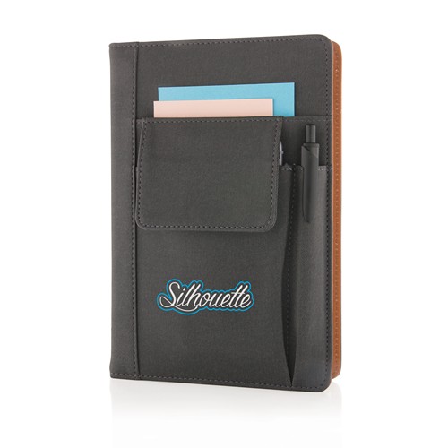 Carnet de notes avec pochette pour téléphone - 9