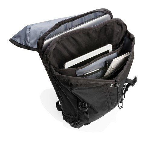 black Mochila ordenador 17