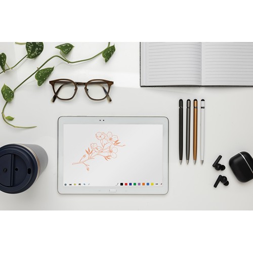 Stylo stylet en métal épuré - 5