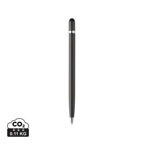 Stylo stylet en métal épuré - 1