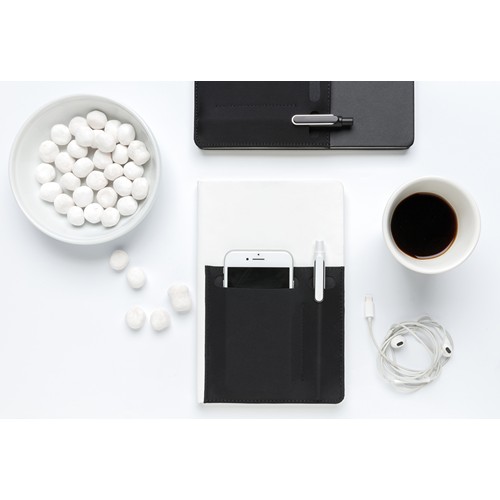 Carnet de notes A5 avec pochettes - 11