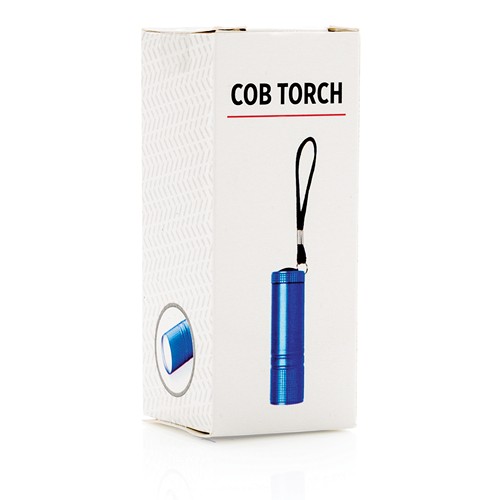 blue Linterna COB