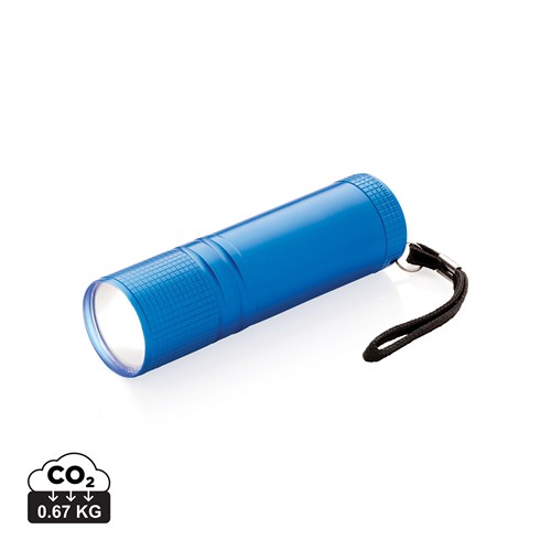 blue Linterna COB