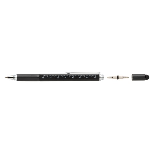 Stylo outil 5 en 1 en aluminium - 5