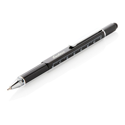 Stylo outil 5 en 1 en aluminium - 10