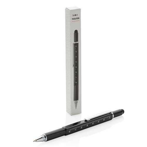Stylo outil 5 en 1 en aluminium - 4