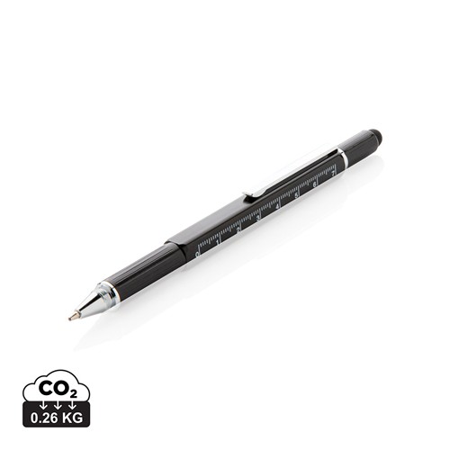 Stylo outil 5 en 1 en aluminium - 1