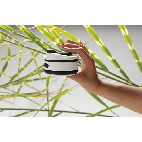 Taza plegable de silicona