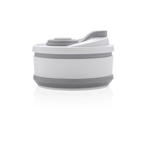 Taza plegable de silicona