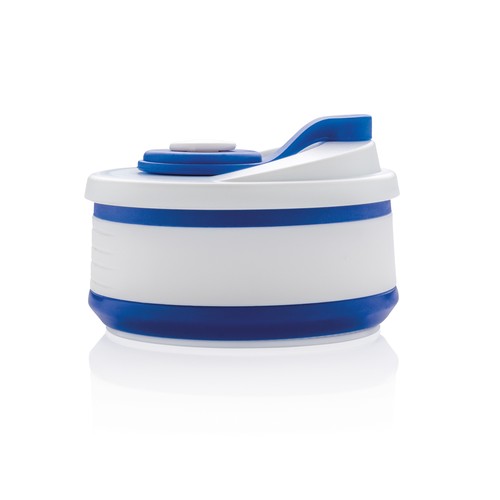 Taza plegable de silicona