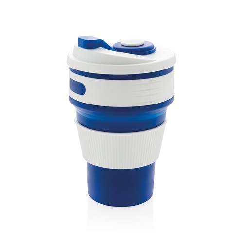 Taza plegable de silicona