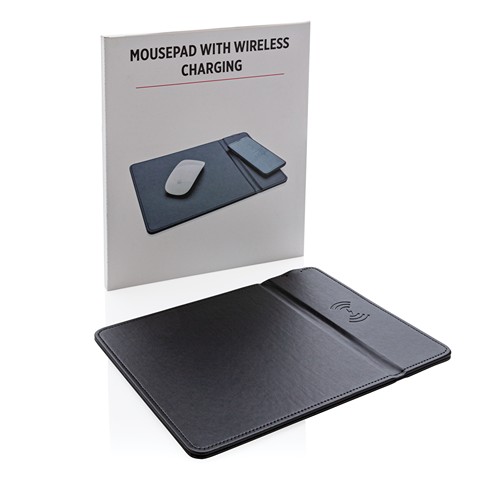 Tapis de souris avec chargeur à induction 5W - 4