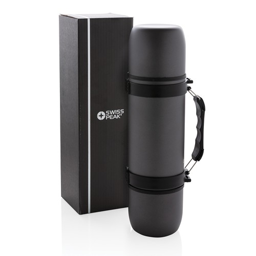 Swiss Peak bouteille isotherme avec 2 tasses - 9