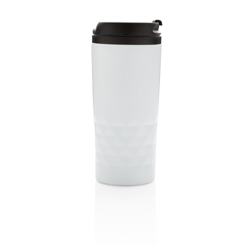 white Taza geométrica