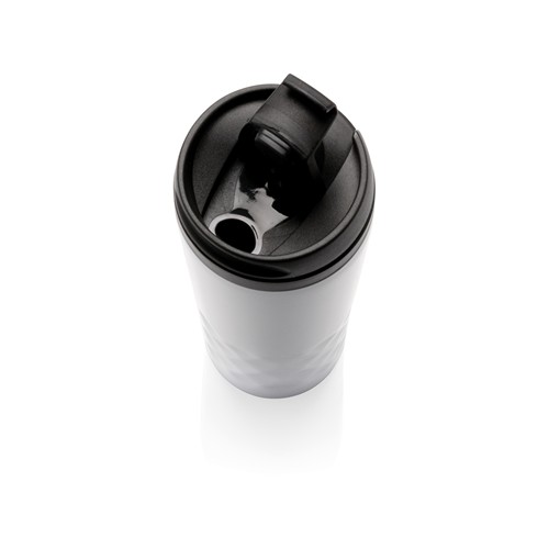 white Taza geométrica