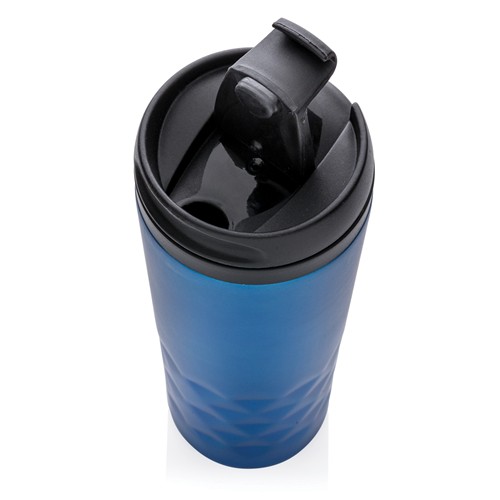 blue Taza geométrica