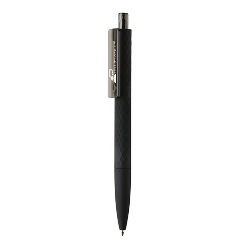 Stylo X3 finition gomme noire en ABS recyclé RCS - 5