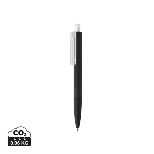Stylo X3 finition gomme noire en ABS recyclé RCS