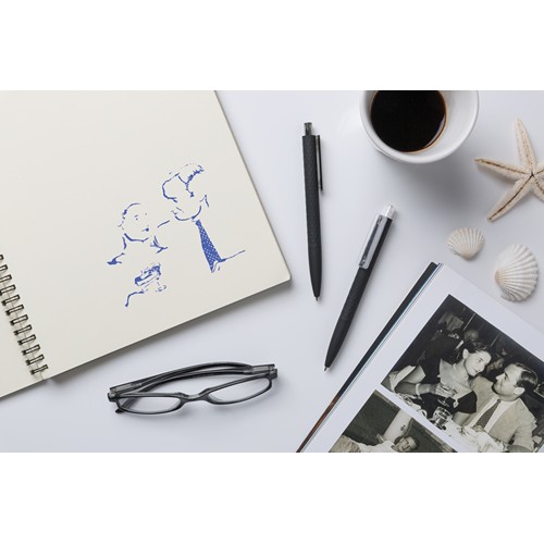 Stylo X3 finition gomme noire en ABS recyclé RCS - 7