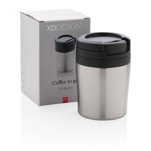plateado Taza Coffee to go