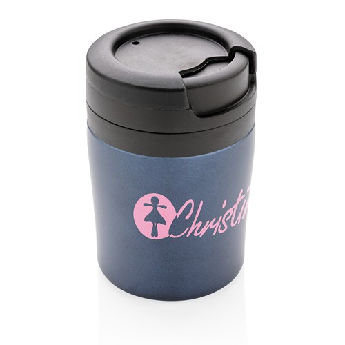 blue Taza Coffee to go