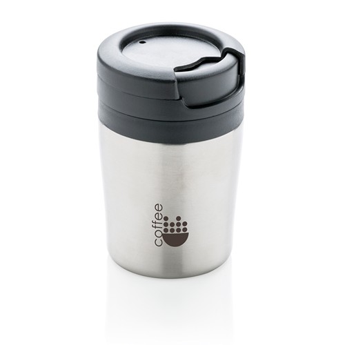 plateado Taza Coffee to go