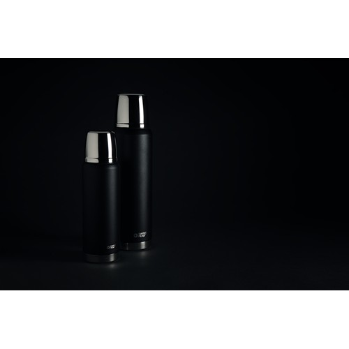 black Termo Swiss Peak Elite de cobre al vacío 1L