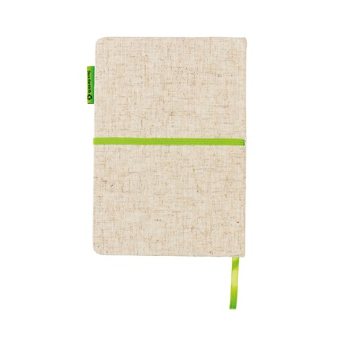 Carnet A5 à couverture en jute - 7