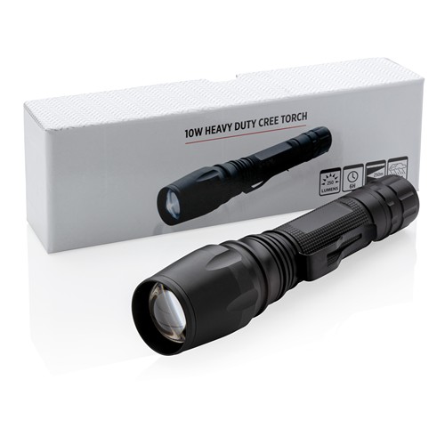 black Linterna CREE resistente 10W