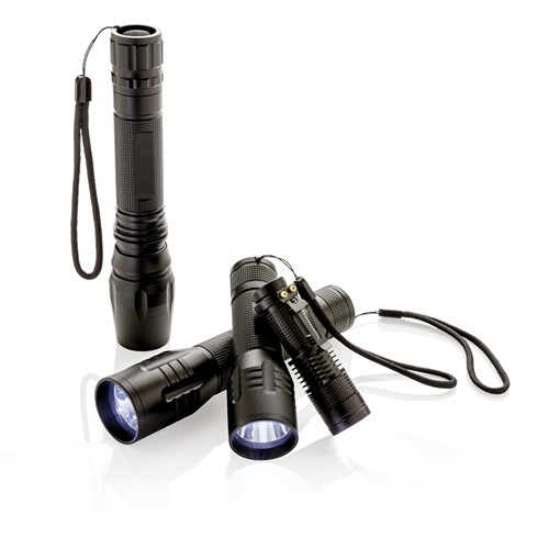 black Linterna CREE mediana 3W