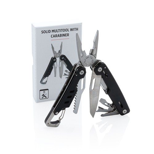Multiherramienta Solid con mosquetón