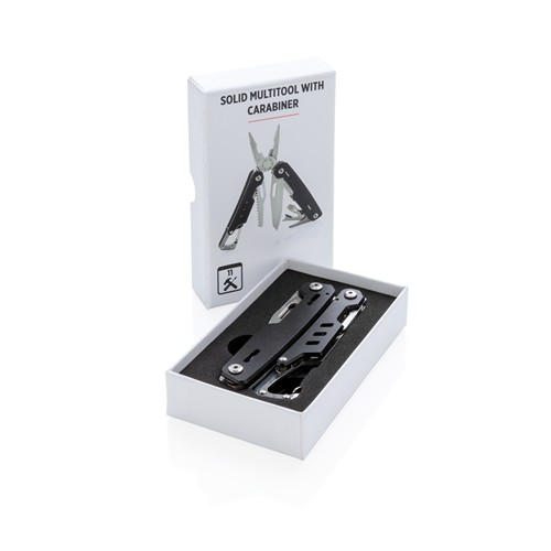 Multiherramienta Solid con mosquetón