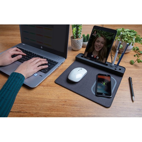 Tapis de souris Air avec chargeur à induction 5W - 12