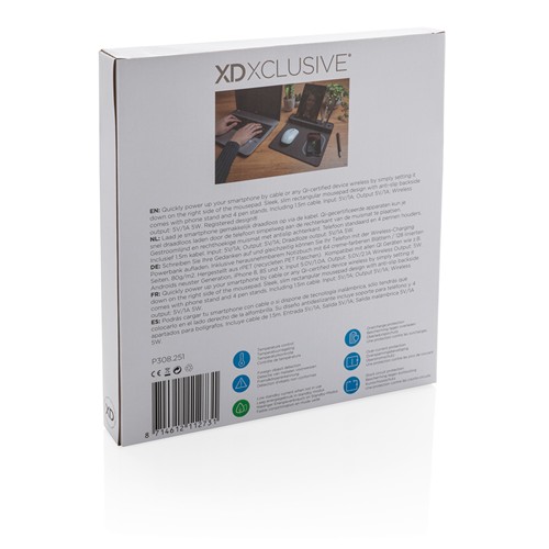 Tapis de souris Air avec chargeur à induction 5W - 10