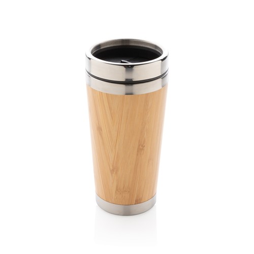 marrón Taza de bambú