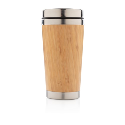 marrón Taza de bambú